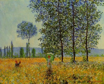 ポプラの木の下での日光の効果 クロード・モネ Oil Paintings